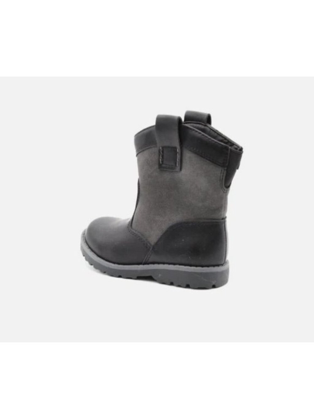 Cat & Jack Kids Black & Gray Pull-On Boots Size 6 - Picture 5 of 7